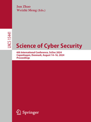 cover image of Science of Cyber Security